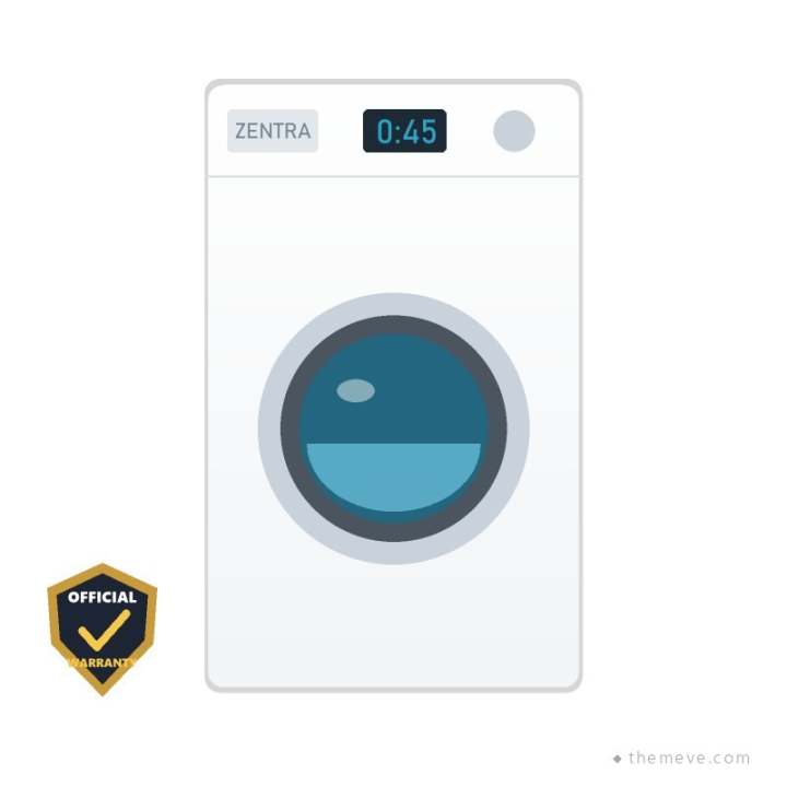 Zentra 10kg Inverter Front Load (ZW-10F)